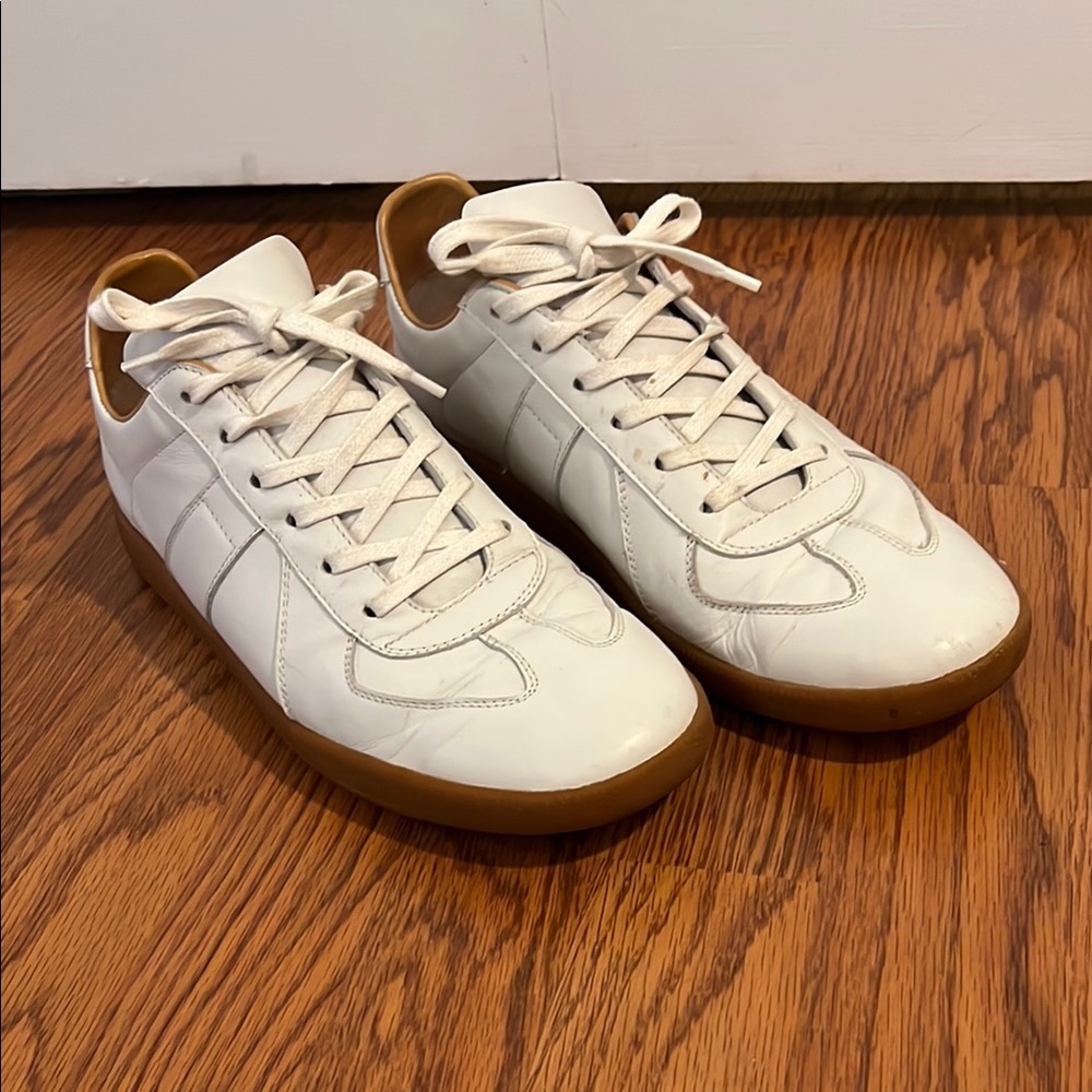 Beckett Simonon Morgen Classic - Full grain Leather - White/Gum - 10.5